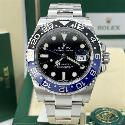 rolex batman occasion|Rolex gmt master 2 Batman.